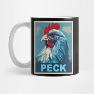 Pun Chicken Gifts Men Kids Women Meme Funny Chicken Mug